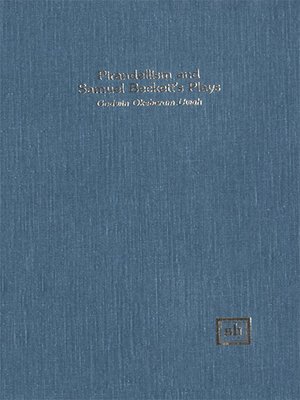 cover image of Pirandellism and Samuel Beckett's Plays